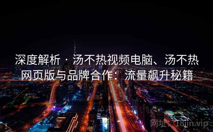 深度解析 · 汤不热视频电脑、汤不热网页版与品牌合作：流量飙升秘籍