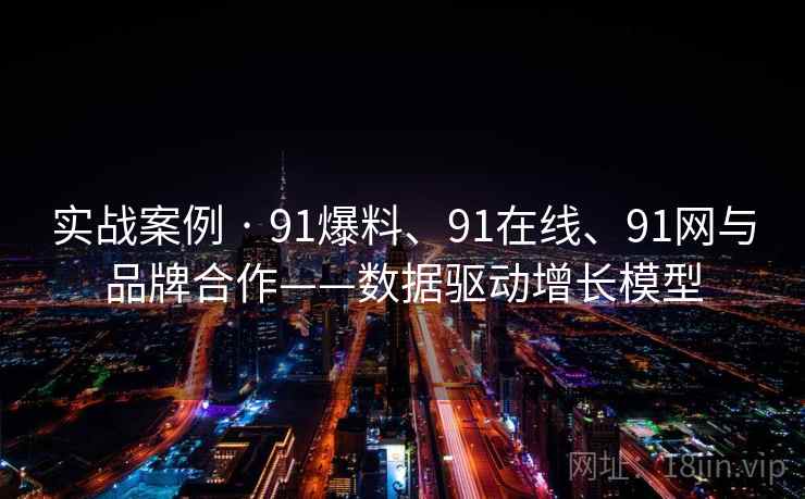 实战案例 · 91爆料、91在线、91网与品牌合作——数据驱动增长模型